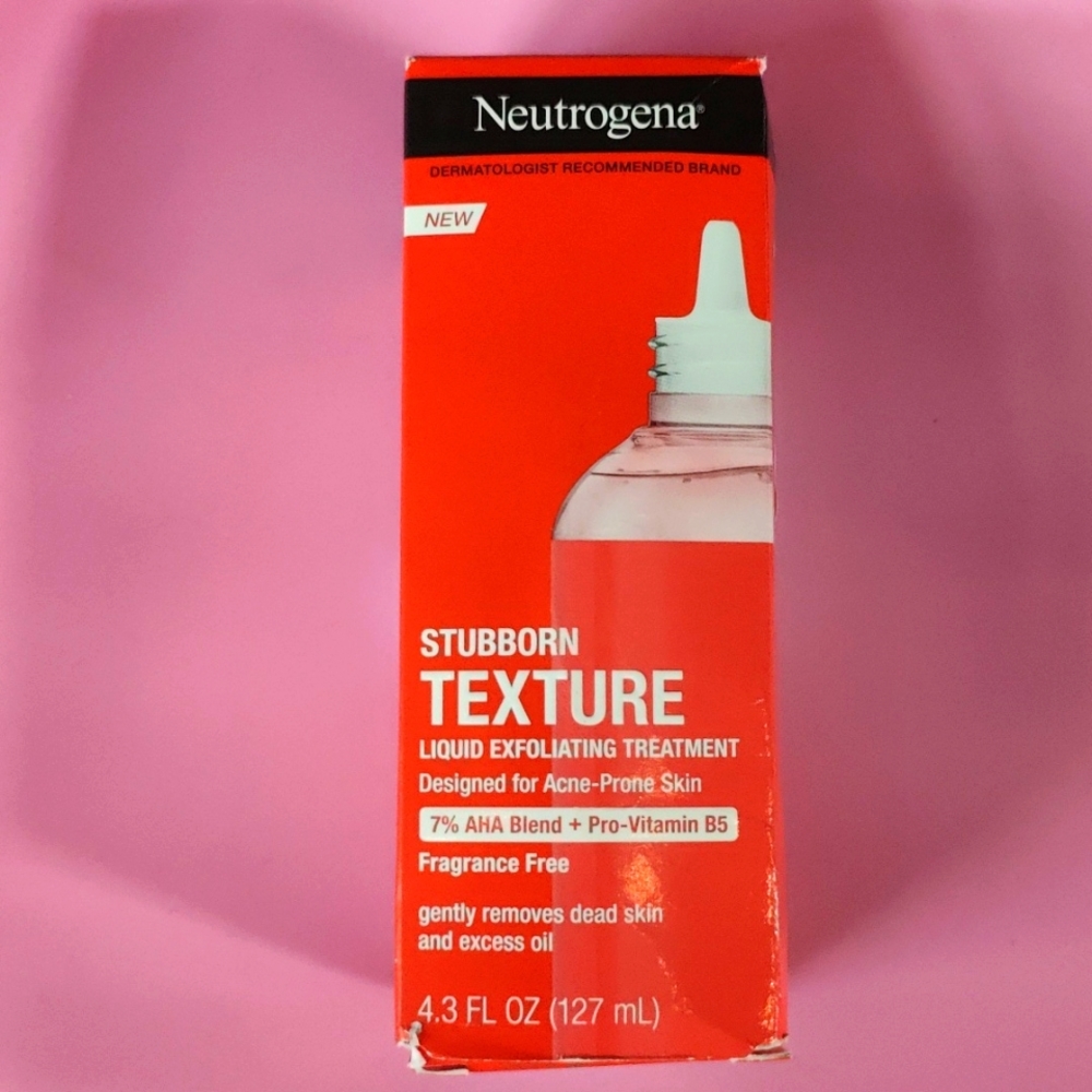 Neutrogena- Stubborn texture liquid exfoliating treatment